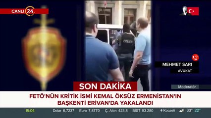 FETÖ'nün kritik ismi Kemal Öksüz Ermenistan'da yakalandı