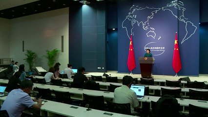 China denuncia la "lógica irresponsable y absurda" de EEUU