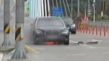 대전에서 리콜 대상 아닌 휘발유 BMW 화재 / YTN