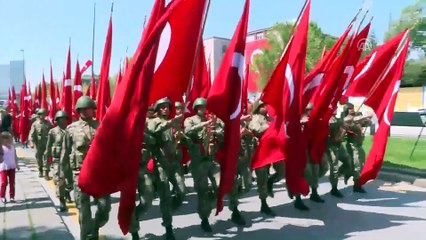 Büyük Zafer'in 96. yılı kutlanıyor - Geçit töreni (1) - ANKARA