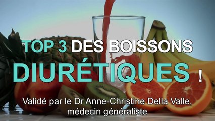 Les 3 meilleures  boissons diurétiques