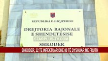 SHKODER, 22 TE INFEKTUAR DHE 80 TË DYSHUAR ME FRUTH