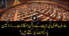 Parliamentarians' views on Arif Alvi's impending victory in presidential elections