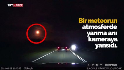Avustralya'da meteor gökyüzünü aydınlattı