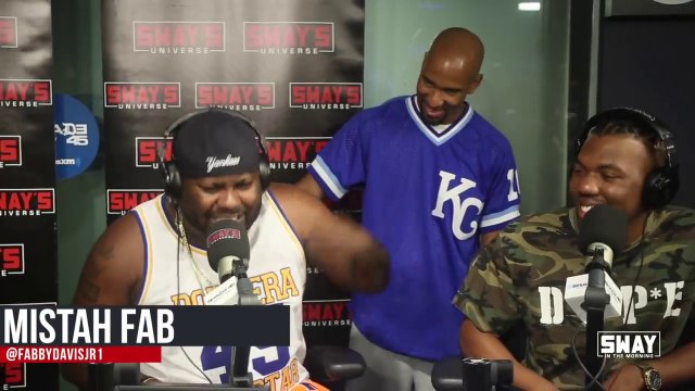 Mistah FAB 5 Fingers of Death Freestyle @ Shade 45 Sway In The Morning , 08-28-2018