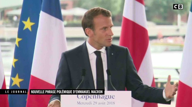Macron compare les Français à des Gaulois réfractaires - ZAPPING ACTU DU 30/08/2018