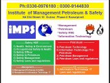 02  Institute Of Management Petroleum & Safety,  IMPS, Pakistan Islamabad Rawalpindi