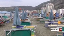 Report TV - Moti i paqëndrueshëm, boshatiset plazhi i Shëngjinit