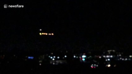 First contact? Strange lights over night sky baffle San Diego residents