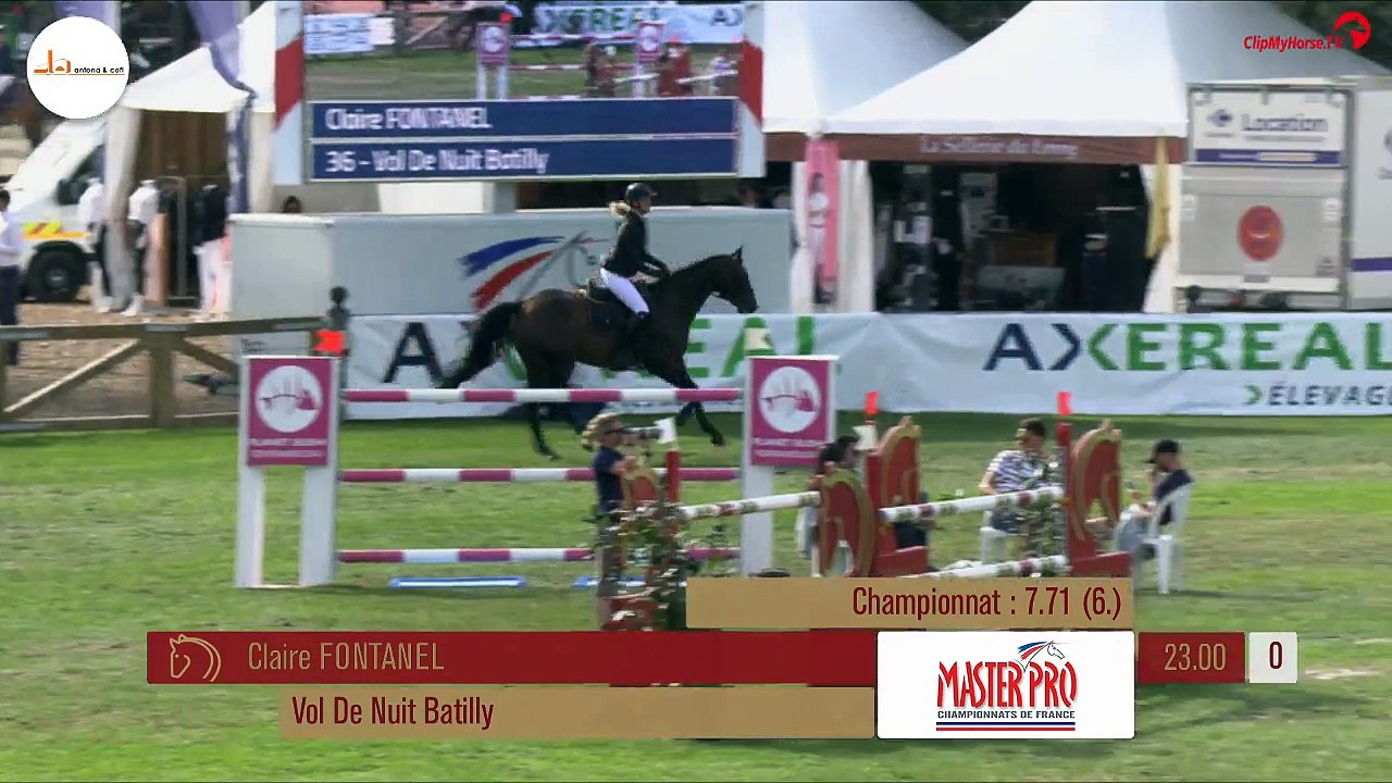 VOL DE NUIT BATILLY  Finale CHPT FRANCE cavalière 2