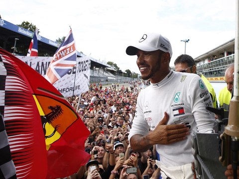 Classements du Grand Prix F1 d'Italie 2018 - Infographie