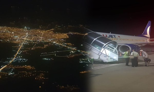 Havaalanı GPS hatası verdi, yolcu uçağı inemedi