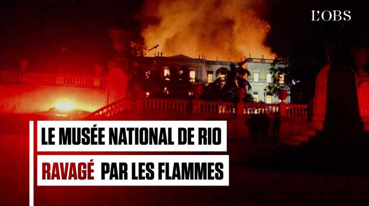 Brésil : le Musée National de Rio ravagé par le...