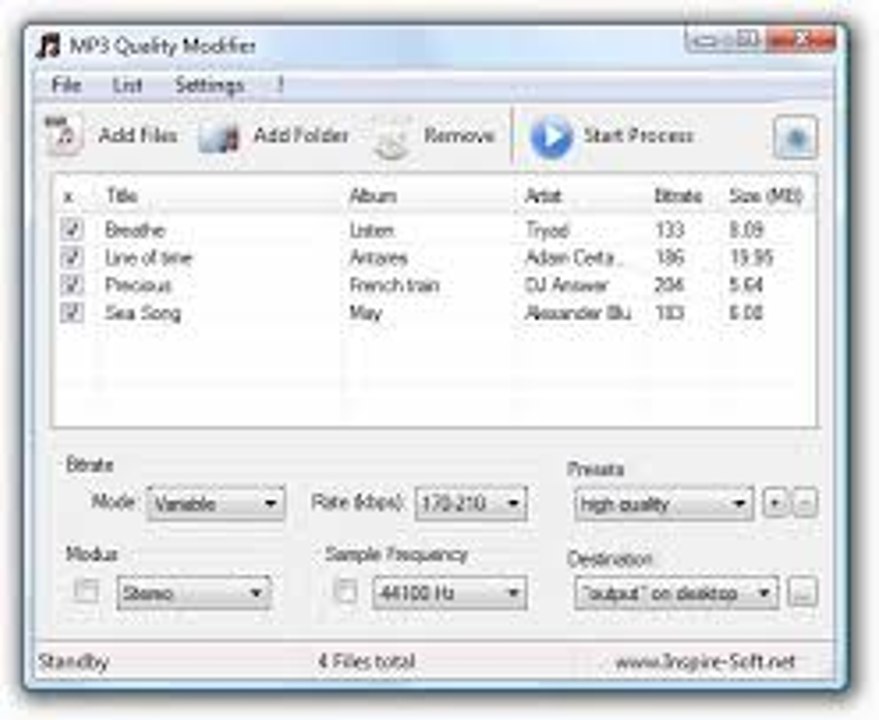 MP3 Quality Modifier 2.2 software for free download