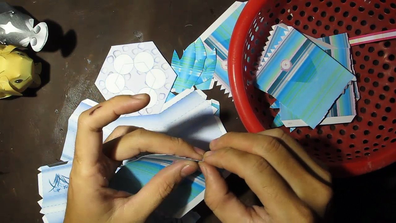 DIY lucky bamboo papermodeL | how to make origami lucky bamboo papermodeL tutorial Bricolage chanceux bambou papermodeL | comment faire origami lucky bambou papermodeL tutoriel