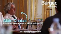 Alain Chabat se moque dEmmanuel Macron pour la rentrée du Burger Quiz
