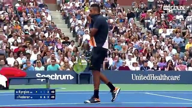 US Open le coup génial de Roger Federer qui a bluffé Nick Kyrgios