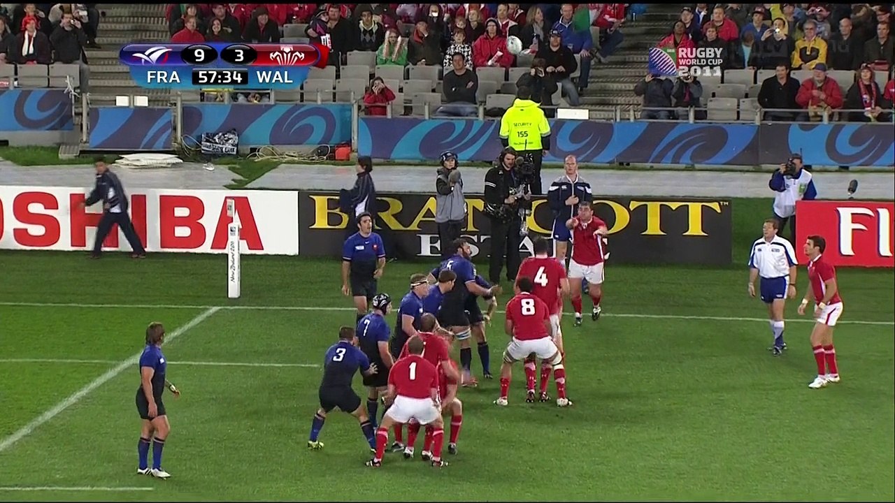 Rugby World Cup 2011 Semi-Final - France vs Wales - 2nd Half