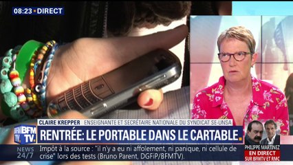 Video herunterladen: Focus première : Interdiction du portable dans les écoles et les collèges - 03/09