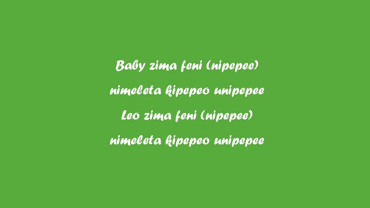 Mbosso - Nipepee Lyrics