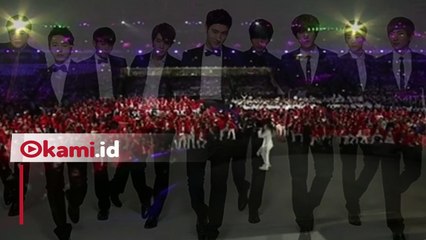 Super Junior Penuhi Janjinya Goyang Dayung Ala Jokowi