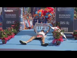 Gana el Triatlón de Vitoria y ...!SORPRESA!