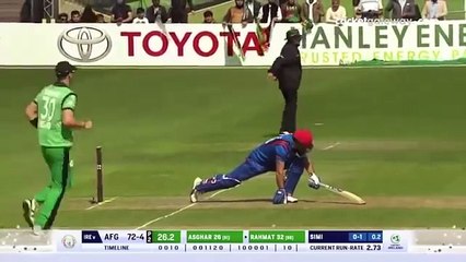 Ireland Beat Afghanistan By 3 Wickets To level ODI Series
