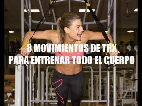 8 movimientos con TRX para entrenar todo el cuerpo