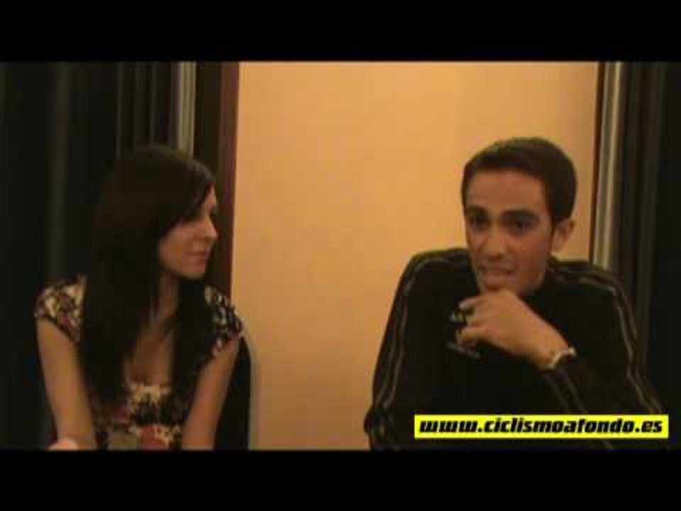 Entrevista a Alberto Contador