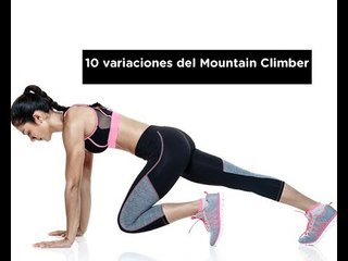 10 variaciones del Mountain Climber