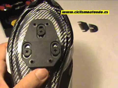 Colocación de las calas Speedplay