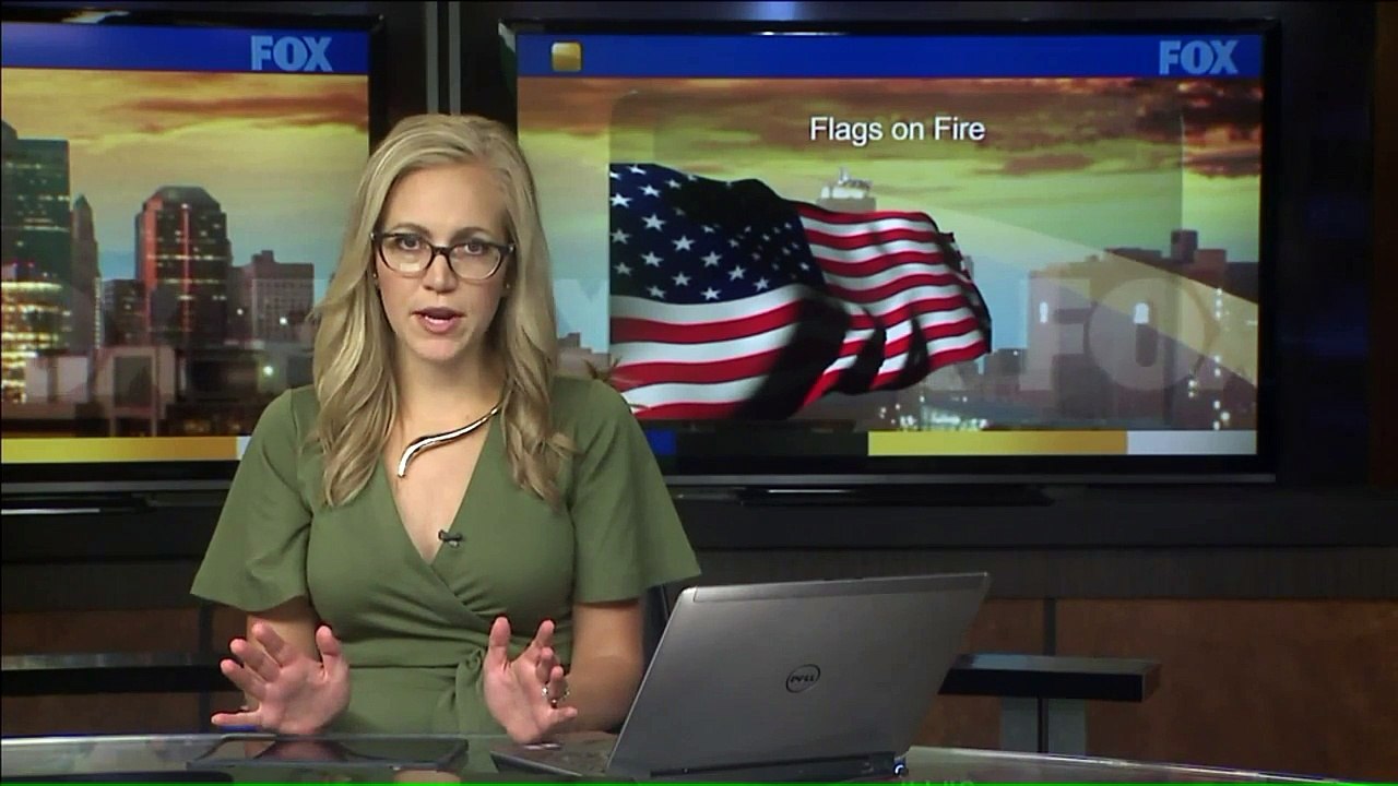 Burned American Flags Found Across Kansas County