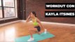 Kayla Itsines: workout de piernas sin equipo