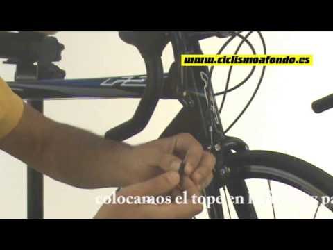 Montaje del cable del cambio