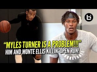 Myles Turner DESTROYING Pro Open Run! He's Gonna Be A Problem Next Season!