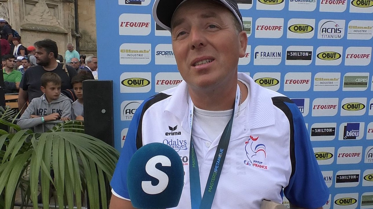 Masters de Pétanque - Nevers : Réaction du vainqueur Philippe Suchaud