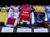 Colección de maillots en la II Klasika Marino Lejarreta