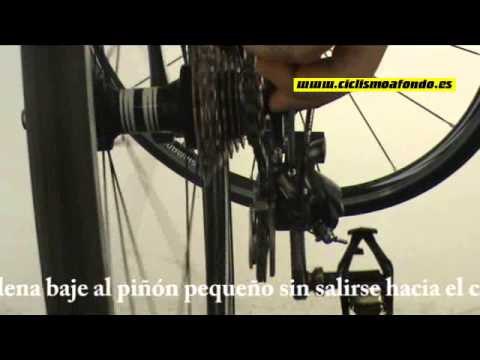 Montaje y ajuste del cambio