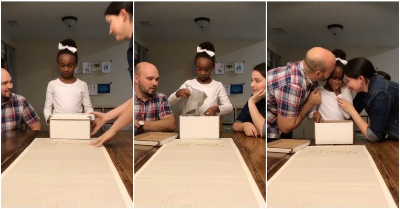 Menina recebe de presente no seu aniversário a notícia que há muito tempo esperava... será adotada!