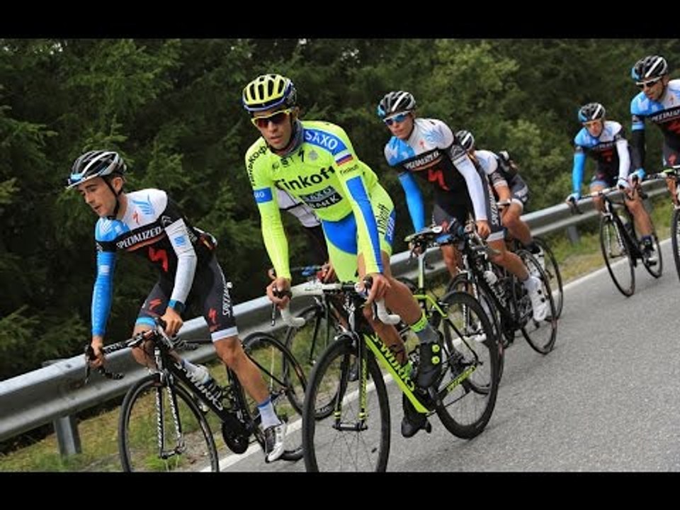 Vídeo: Contador disfruta de la subida al Gavía en la RhxDue