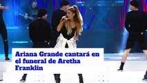 Ariana Grande cantará en el funeral de Aretha Franklin
