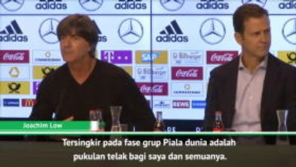 Low Sangat Terpukul Setelah Jerman Tersingkir Di Piala Dunia