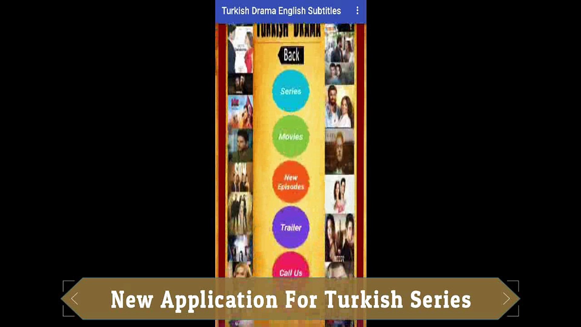 ⁣New Turkish Drama Application for seeires Turkish