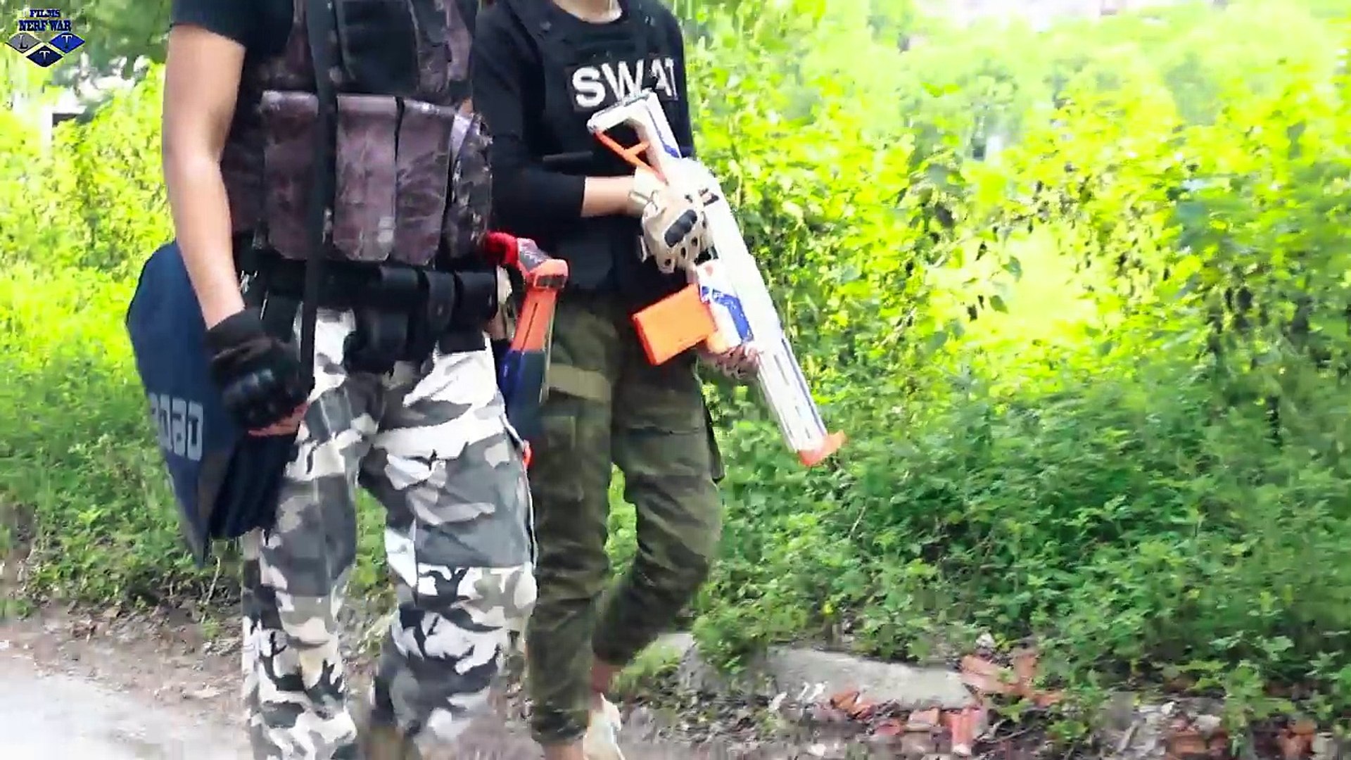 LTT Nerf War : SEAL X Warriors Nerf Guns Fight Criminal Group Bandits Water  - Dailymotion Video