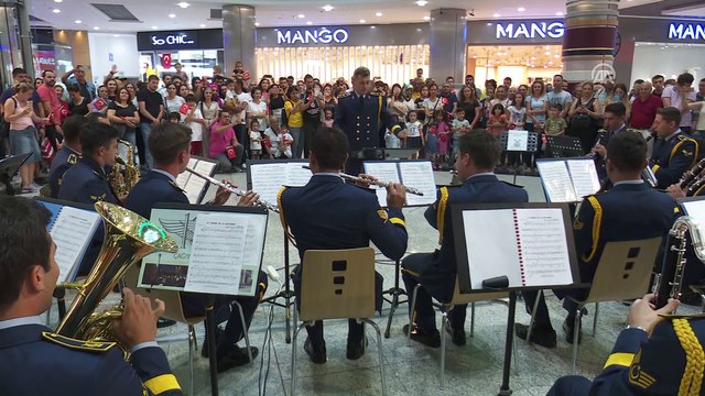 Hava Kuvvetleri Komutanlığı Bandosu'ndan 30 Ağustos konseri - ANKARA