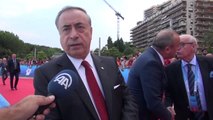Galatasaray Kulübü Başkanı Mustafa Cengiz Anadolu Ajansı'na Konuştu