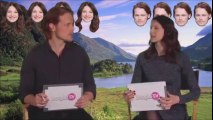 Outlander - Sam Heughan and Caitriona Balfe Costar Challenge [Sub Ita]
