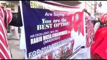 2019 : Crowd In Abuja, As Kwankwaso Joins Presidential Race