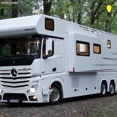 Ce camping car de luxe va vous en mettre plein les yeux