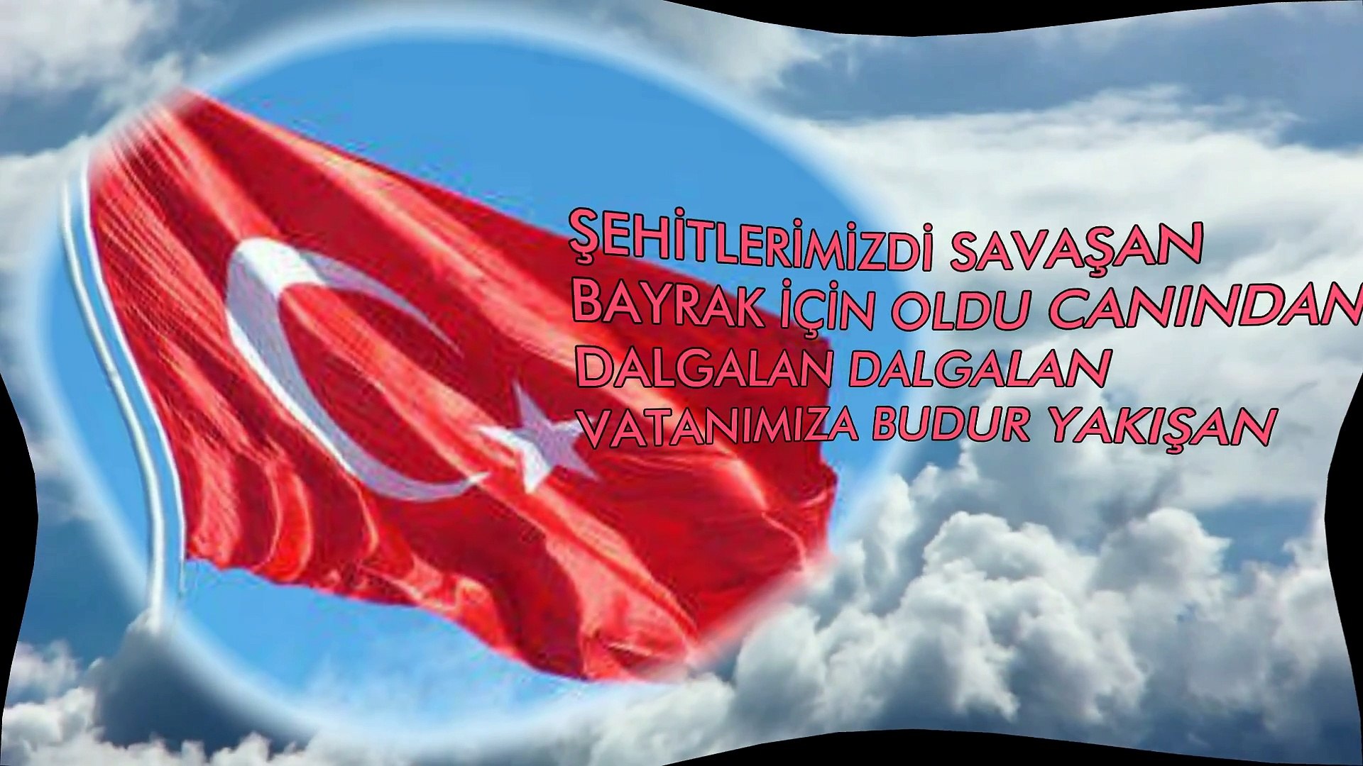 ⁣TURKEY SONGS TÜRKİYE ŞARKISI DALGALAN BAYRAĞIM MARŞI